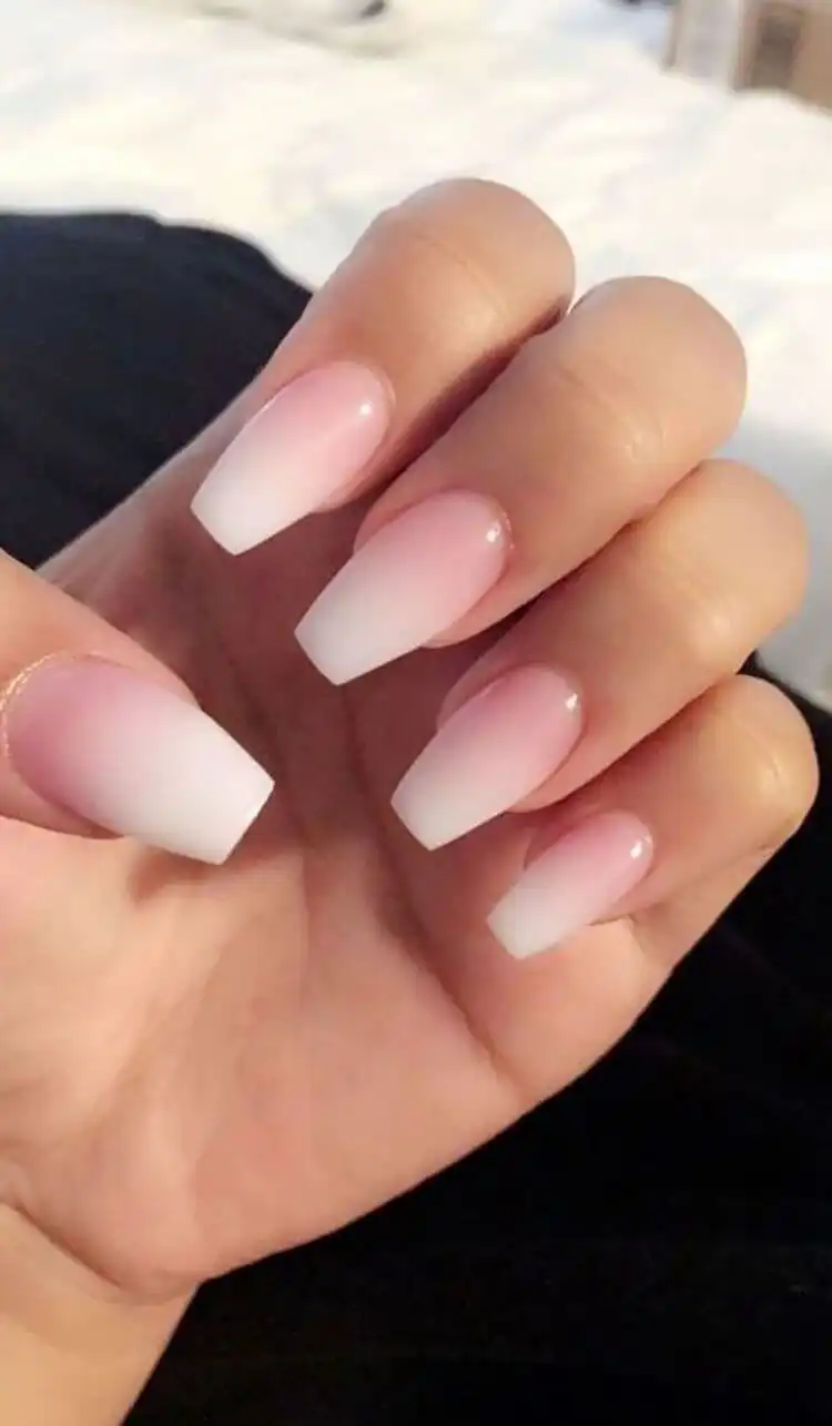 19 Fabulous Short Coffin Nail Designs - How to Determine Different Acrylic Nail Shapes 44