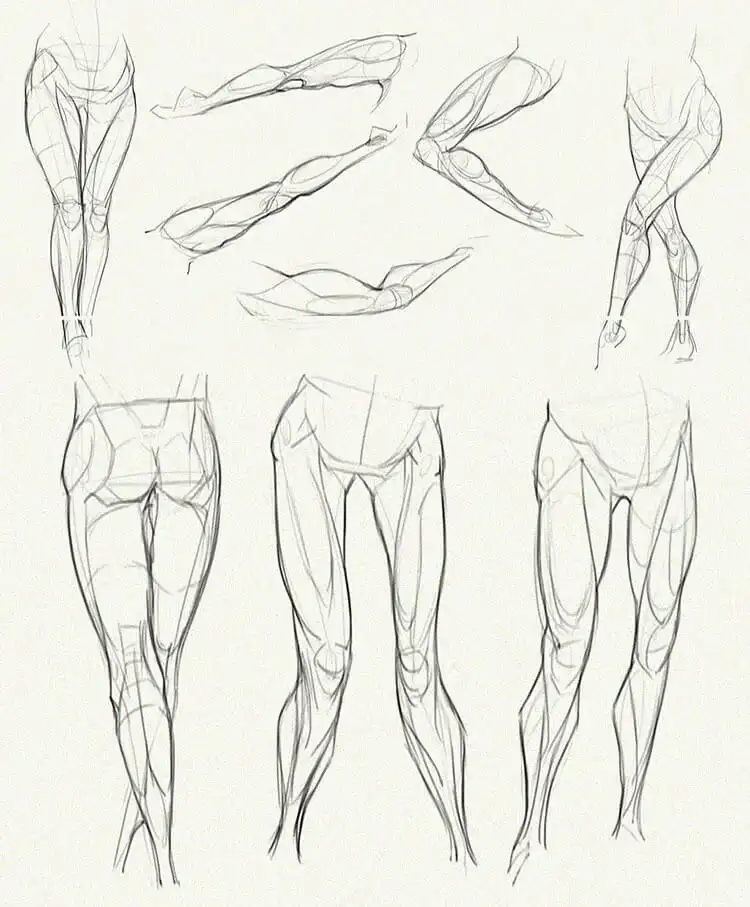 21 Human Anatomy Drawing Tutorials and References - How to Draw Feet 11