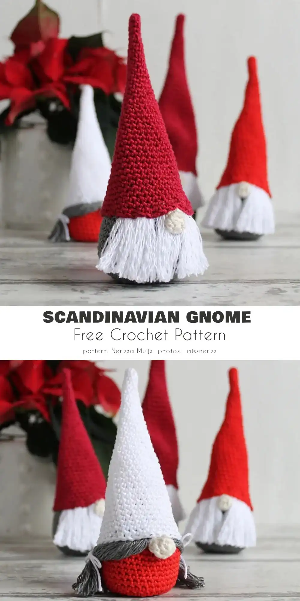 A miniature crocheted Santa's Sleigh and Reindeer set, showcasing intricate details perfect for a festive display.