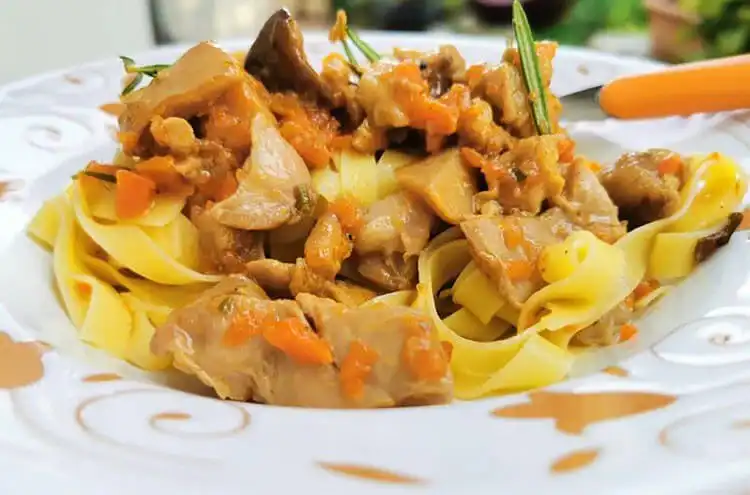 14 Rabbit Recipes that will Make your Mouth Water 7 Tagliatelle pasta generously coated with a rich rabbit ragu and fresh parsley.