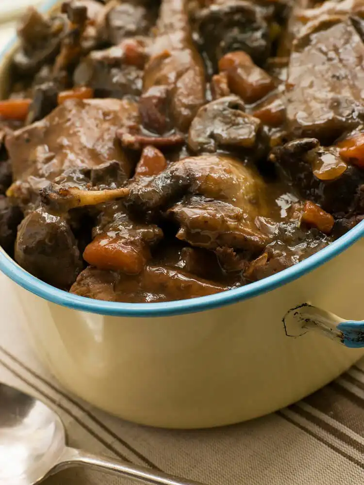 14 Rabbit Recipes that will Make your Mouth Water 10 A steaming bowl of easy rabbit stew, rich with vegetables and tender meat.