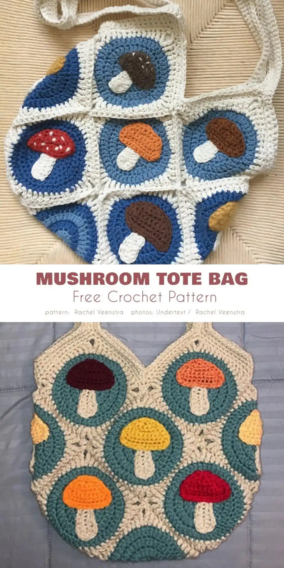 Modern Mesh Reusable Produce Bag, an eco-friendly crochet project for sustainable shopping.