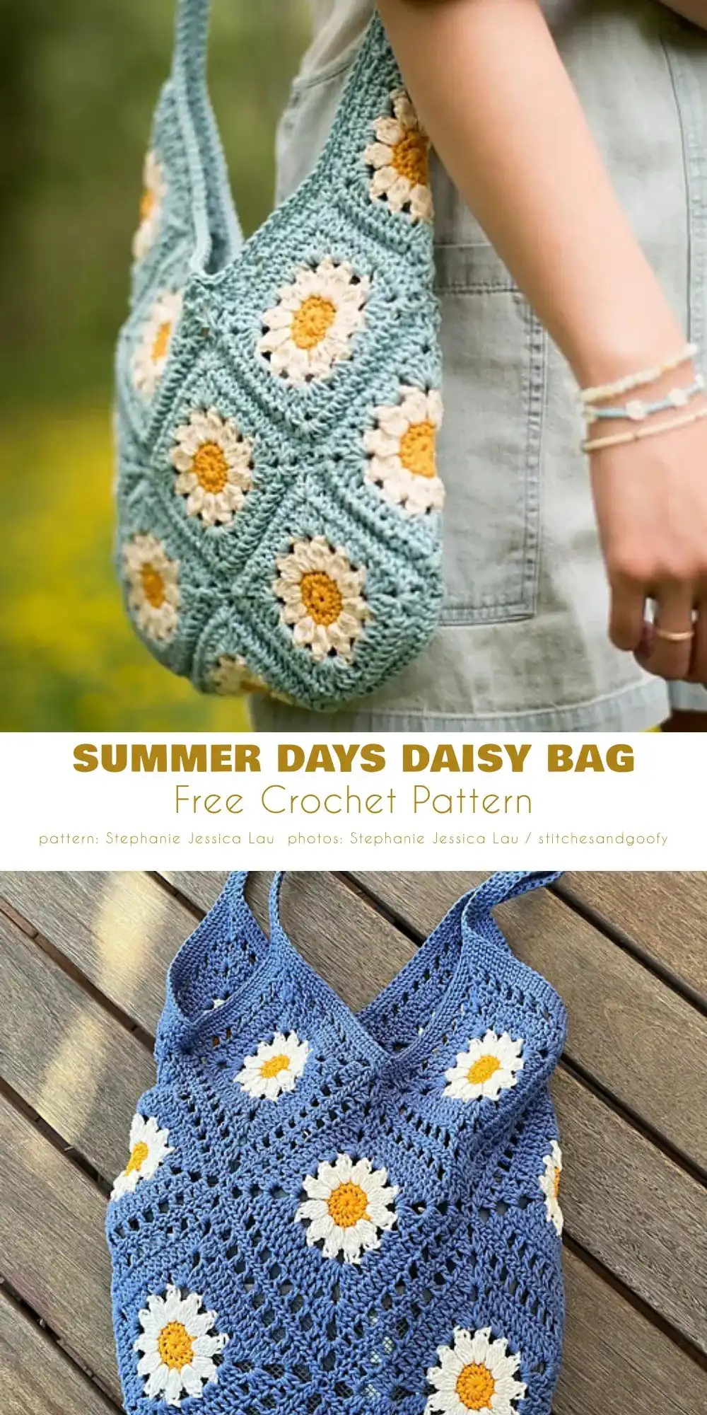 Delicate Lace Crochet Shopper Bag, an airy open-work design for light errands or chic styling.