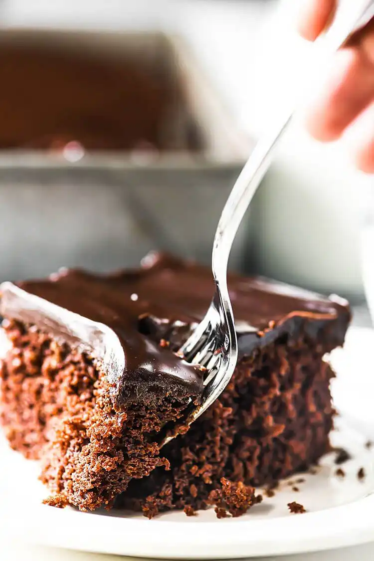 Rich, celebratory chocolate sheet cake, perfect for parties