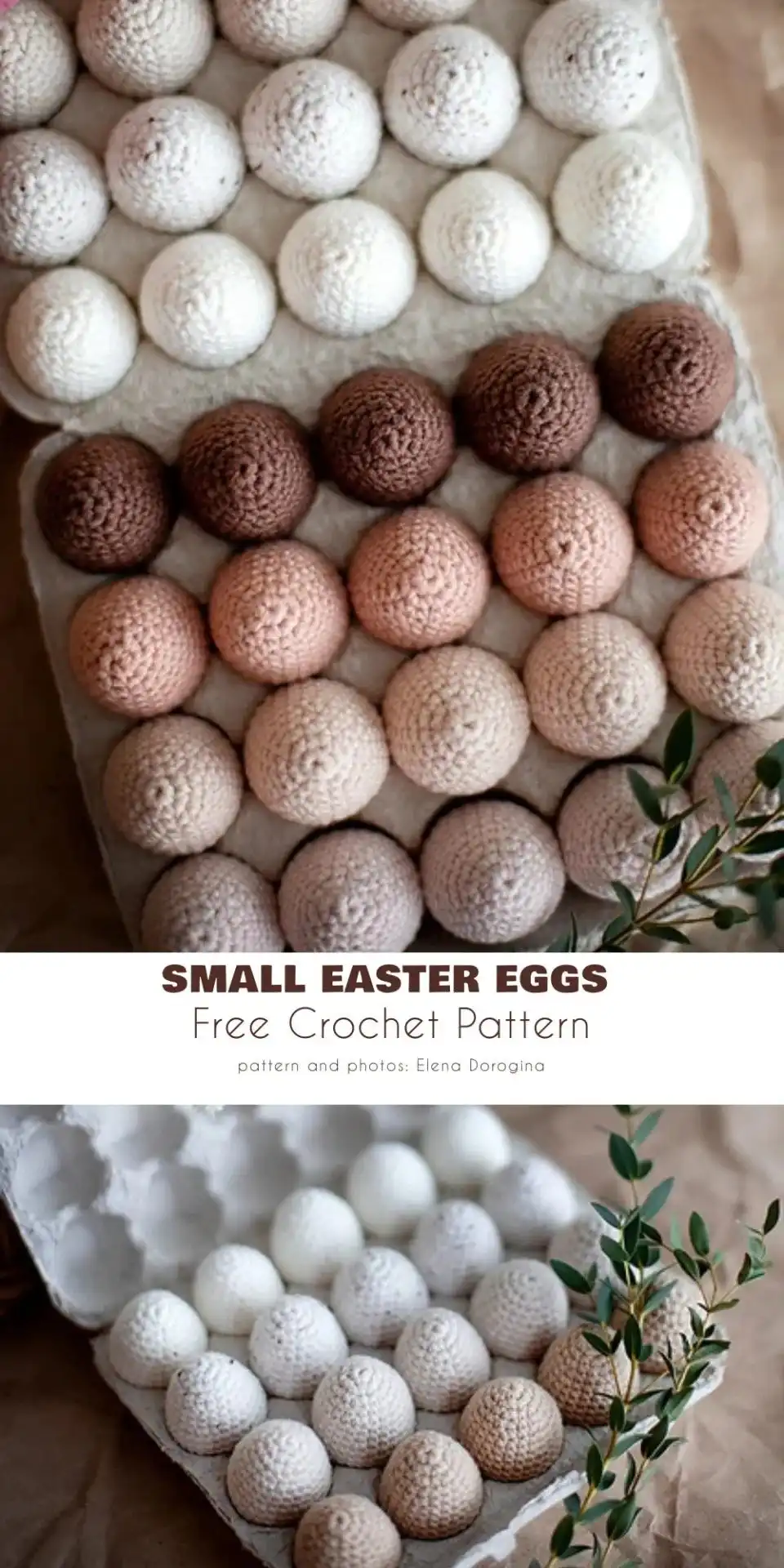 An arrangement of diverse crocheted Easter eggs including animal shapes and decorated designs, introducing the collection of 20+ Free Crochet Easter Egg Patterns.