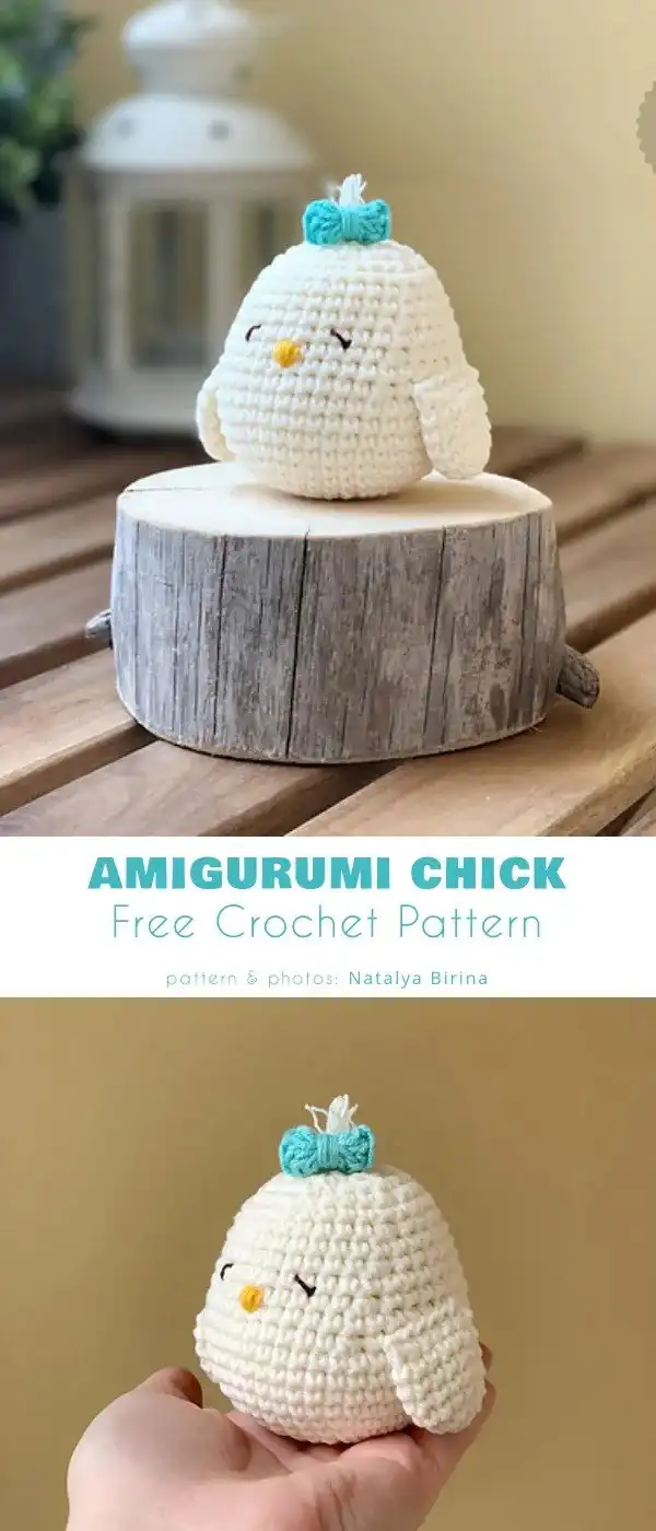 A cute, sleepy crocheted sheep Easter egg with fluffy texture and gentle facial features.