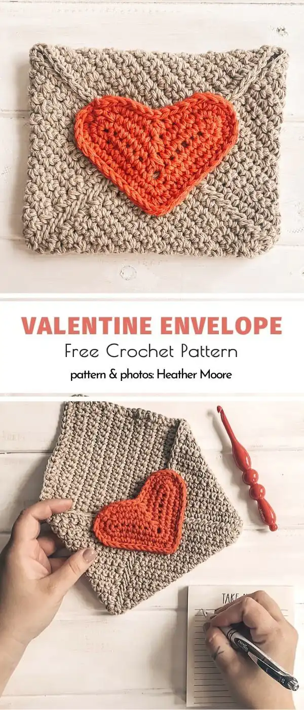 A soft, crocheted keychain combining a heart shape with a Pokeball design, titled 'Pokeheart Keychain Free Crochet Pattern'.