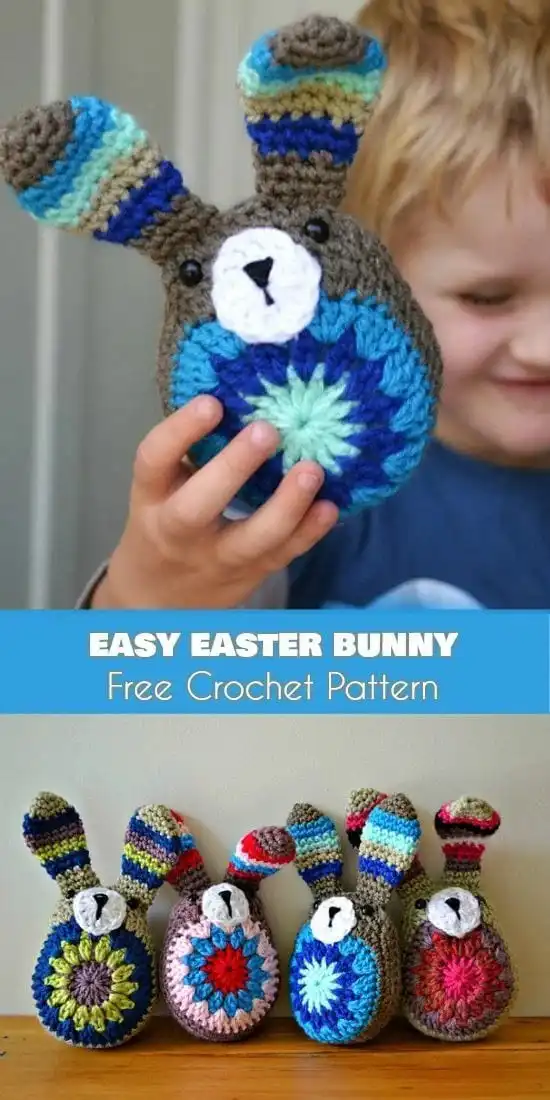 Honey bunny crochet pattern, a sweet and cuddly amigurumi companion.