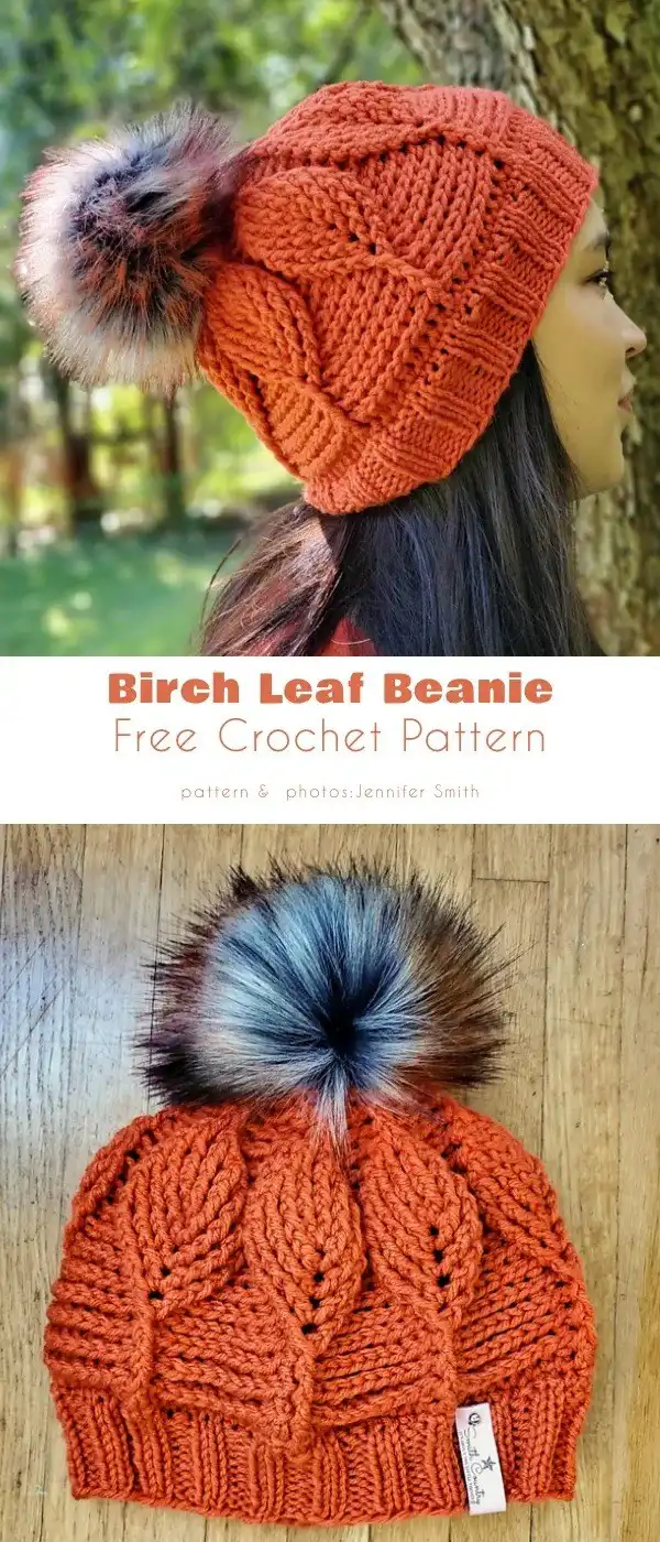 Adorable toddler bear crochet hat with small round ears, a cute option from 35 Free Crochet Hat Patterns.