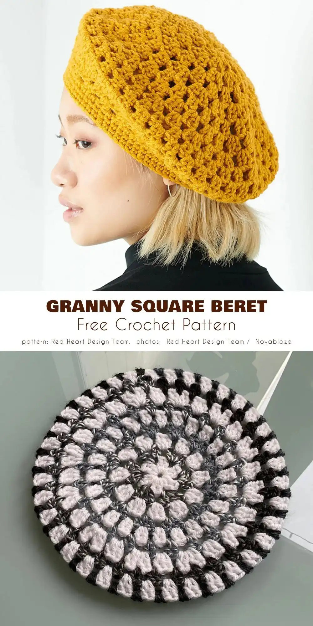 Whimsical fox animal crochet hat for kids, complete with pointy ears, featured in 35 Free Crochet Hat Patterns.