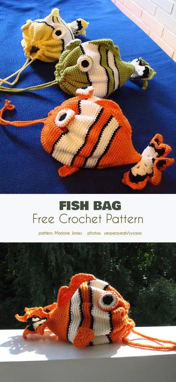 Animal-Themed Bag Purse, Free Crochet Patterns 7 Crocheted giraffe bag with long neck and cute ear details, made with tapestry crochet technique.
