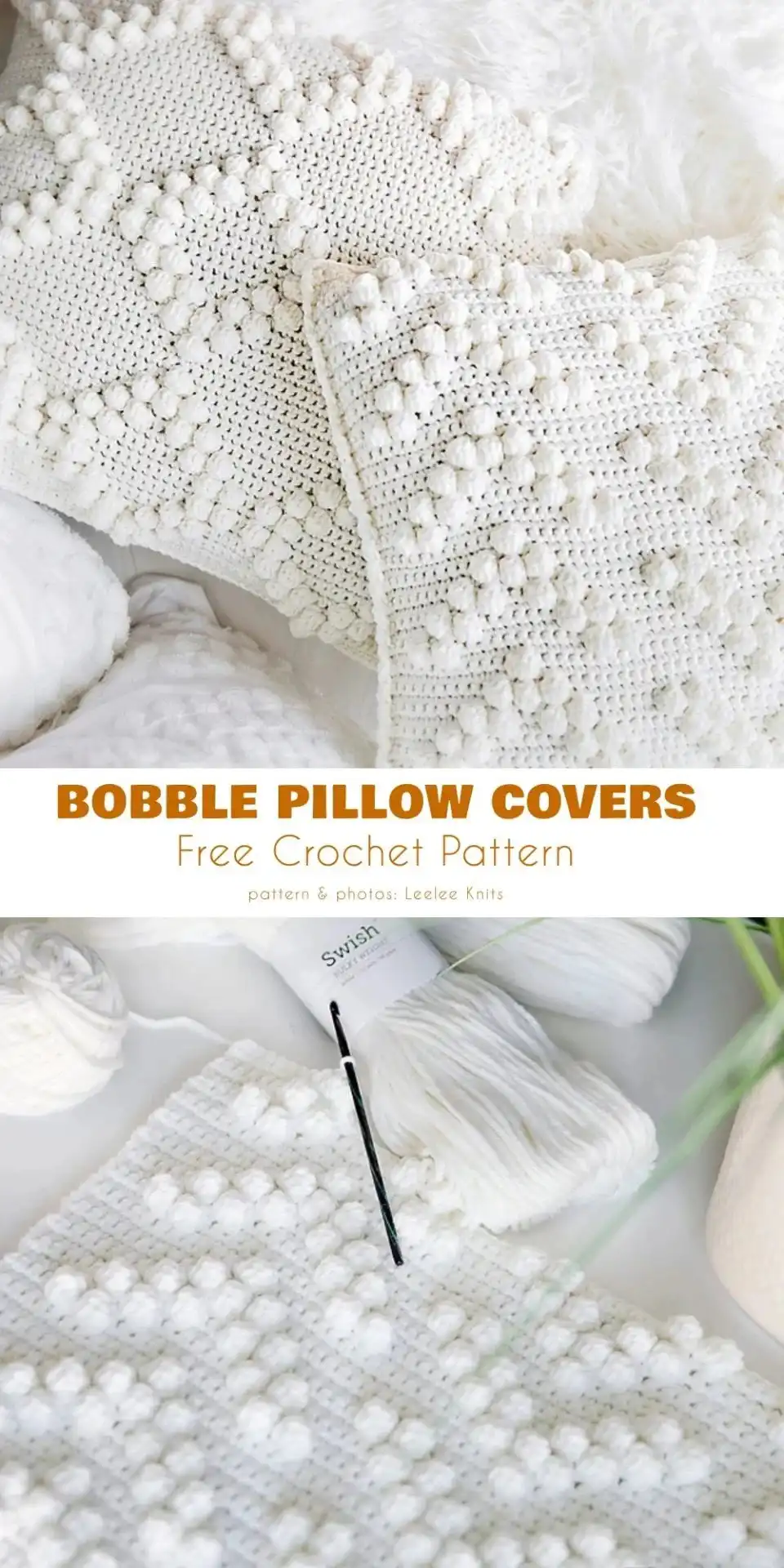 Overview of various bobble stitch crochet swatches and finished pieces, highlighting the texture and versatility of Bobble Stitch Blanket Ideas and Free Crochet Patterns.