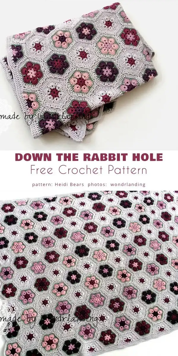 A beautifully crocheted blanket featuring pastel-colored African flower granny square motifs on a crisp white background, displayed folded and flat, embodying spring African Flower Project Ideas.