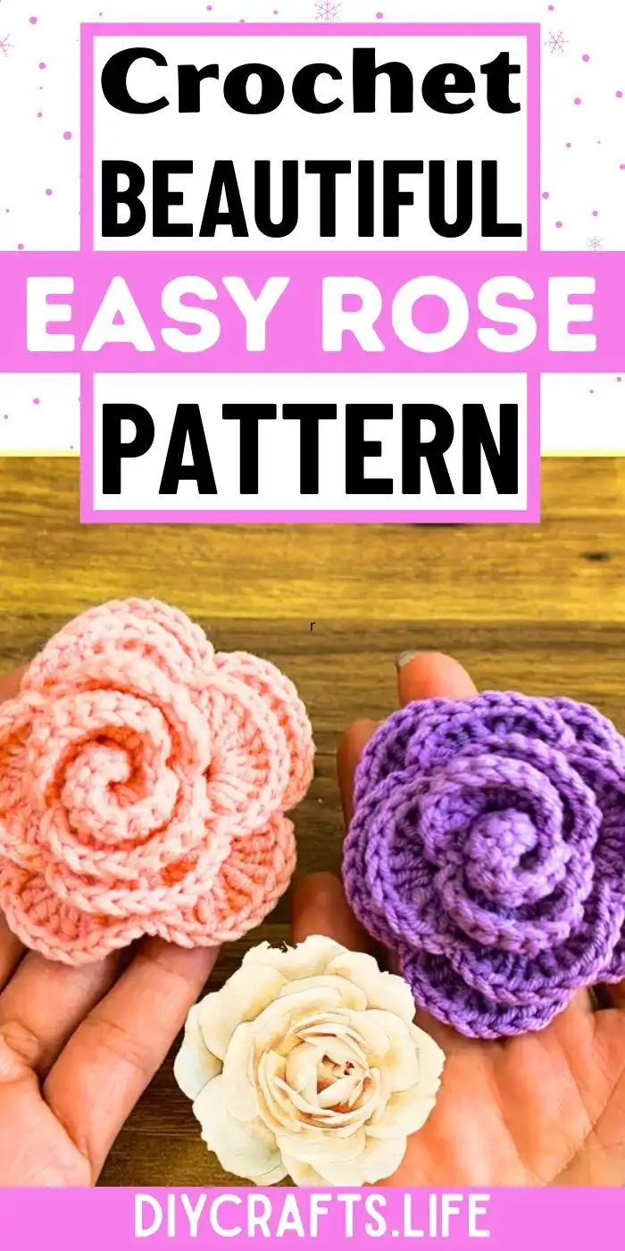 Overview of required materials and important notes for the Crochet Rose Pattern - DIY Crafts tutorial