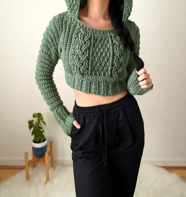 Elegant Saltwater Taffy Tee, a beautiful crochet top for comfortable summer wear.