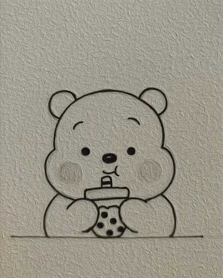 Customizable Hearts in a Jar Drawing, filled with symbols of affection