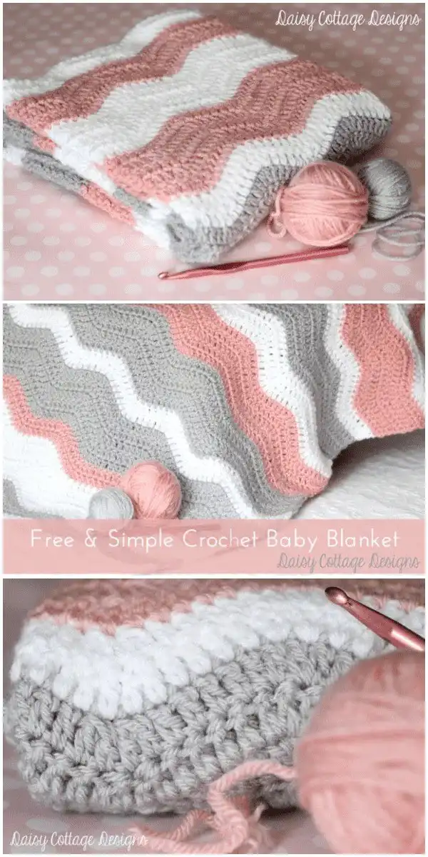 Day Kid Ripple Crochet Blanket Free Pattern 11 Elegant lace Day Kid Ripple Crochet Blanket in a delicate cream, highlighting the intricate openwork and sophisticated texture of the pattern.