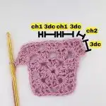 A multicolored granny square featuring several distinct cat silhouettes in various colors, showcasing a playful animal-themed crochet design.