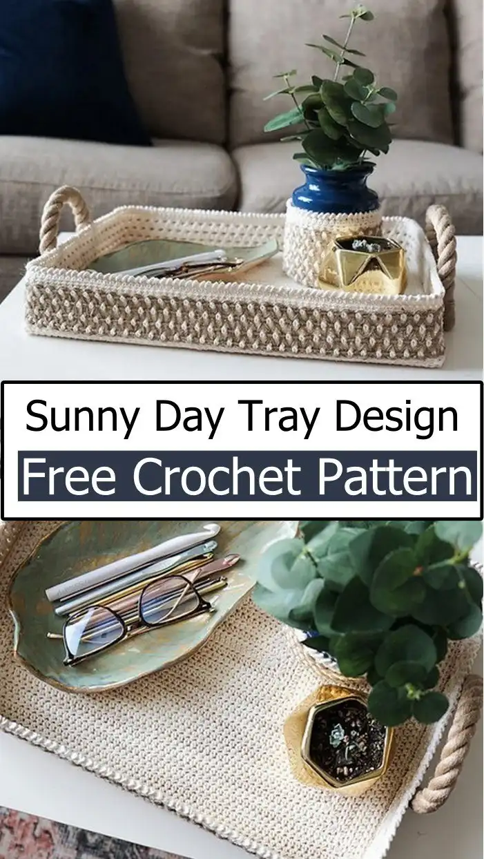 A bright and cheerful Sunny Day Tray Design, possibly with a knotted texture, illustrating its robust and functional aesthetic.