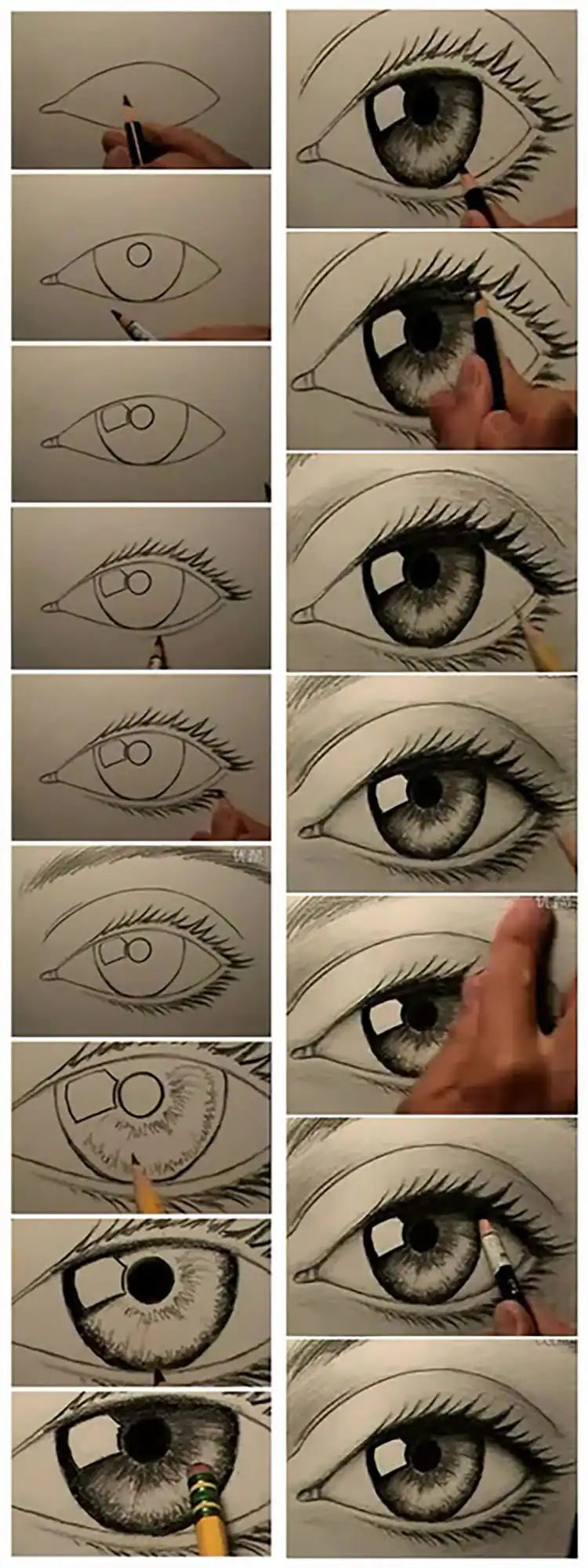 Step-by-step tutorial on how to draw eyebrows, adding charm and personality to drawn characters.