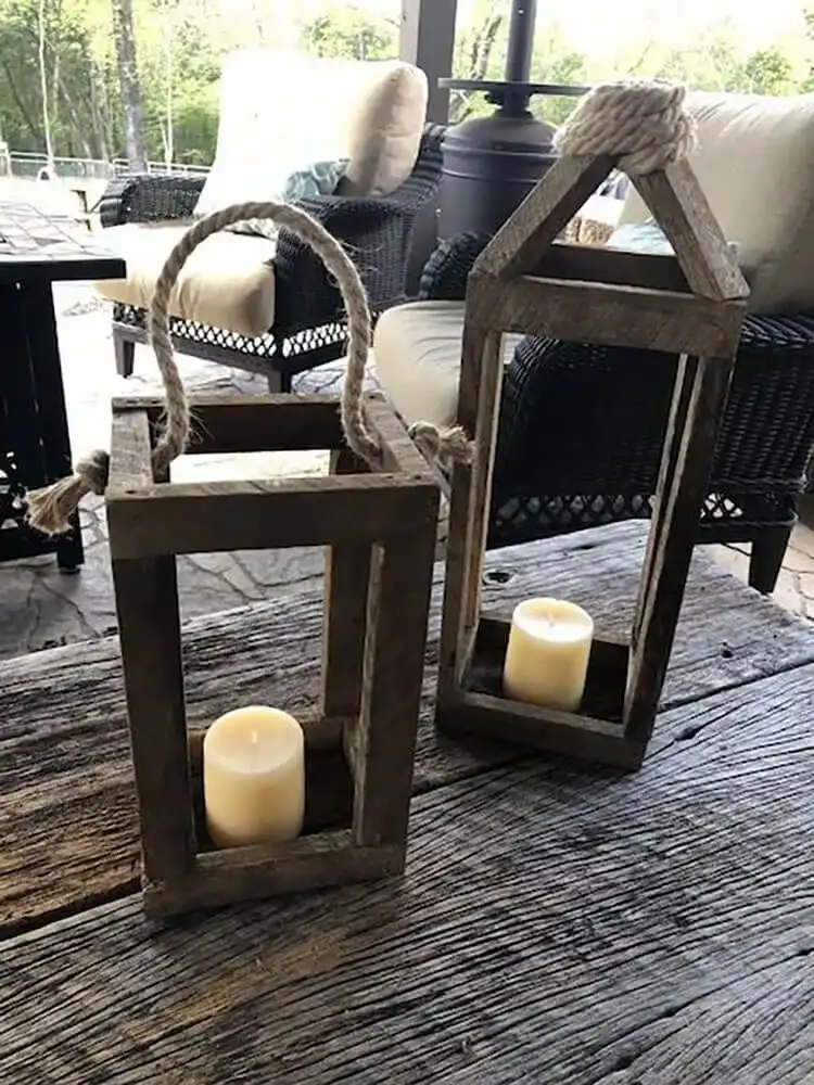Make Your Own Lantern with These DIY Ideas 2 Elegant Papercut Honeycomb Lanterns, perfect for wedding decor or a delicate table centerpiece, part of make your own lantern ideas.