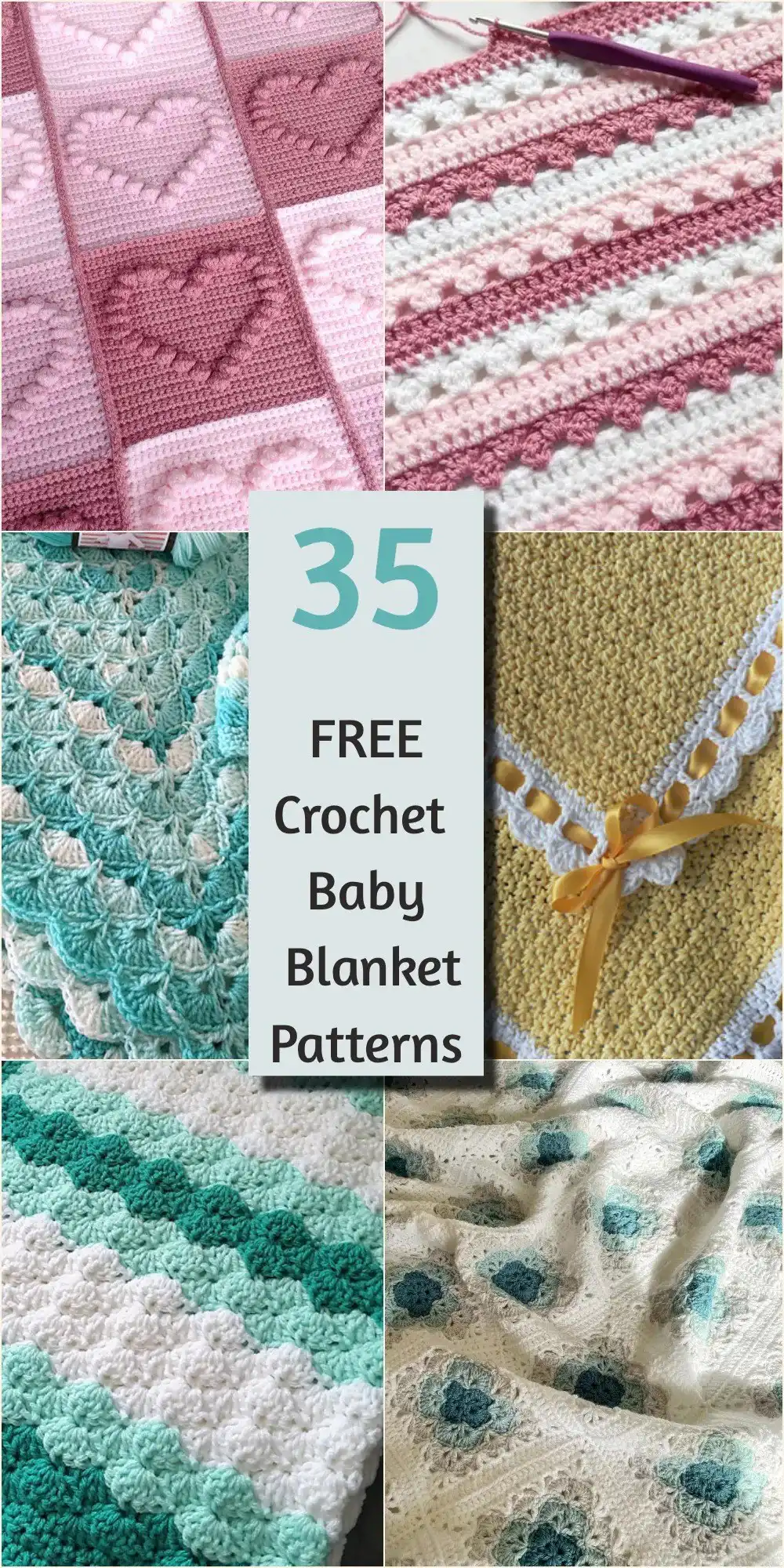 Colorful Starlight Baby Blanket pattern with intricate star stitches in gentle spring hues, ideal for a baby's crib.
