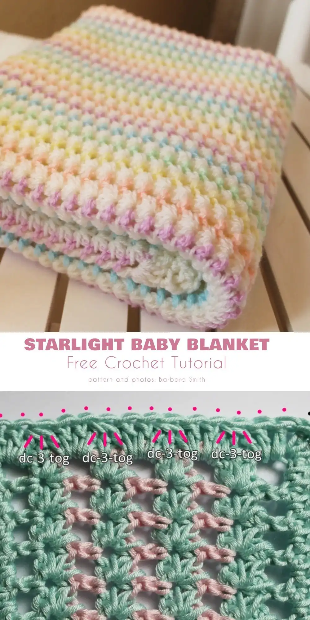 Popcorn Heart Blanket showing charming bobble heart motifs and soft texture, perfect for a loving handmade gift.