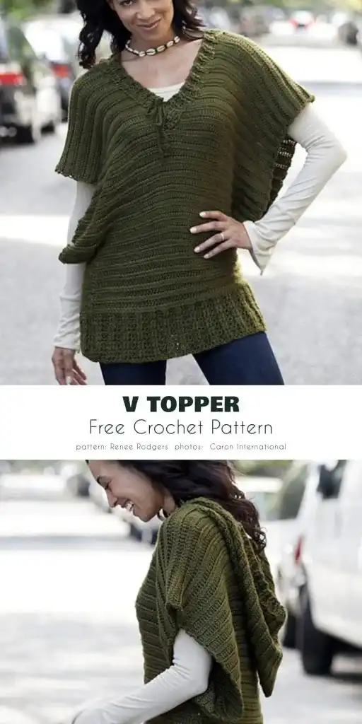 Detailed view of a track stitch crochet tunic showcasing intricate texture and advanced stitch work