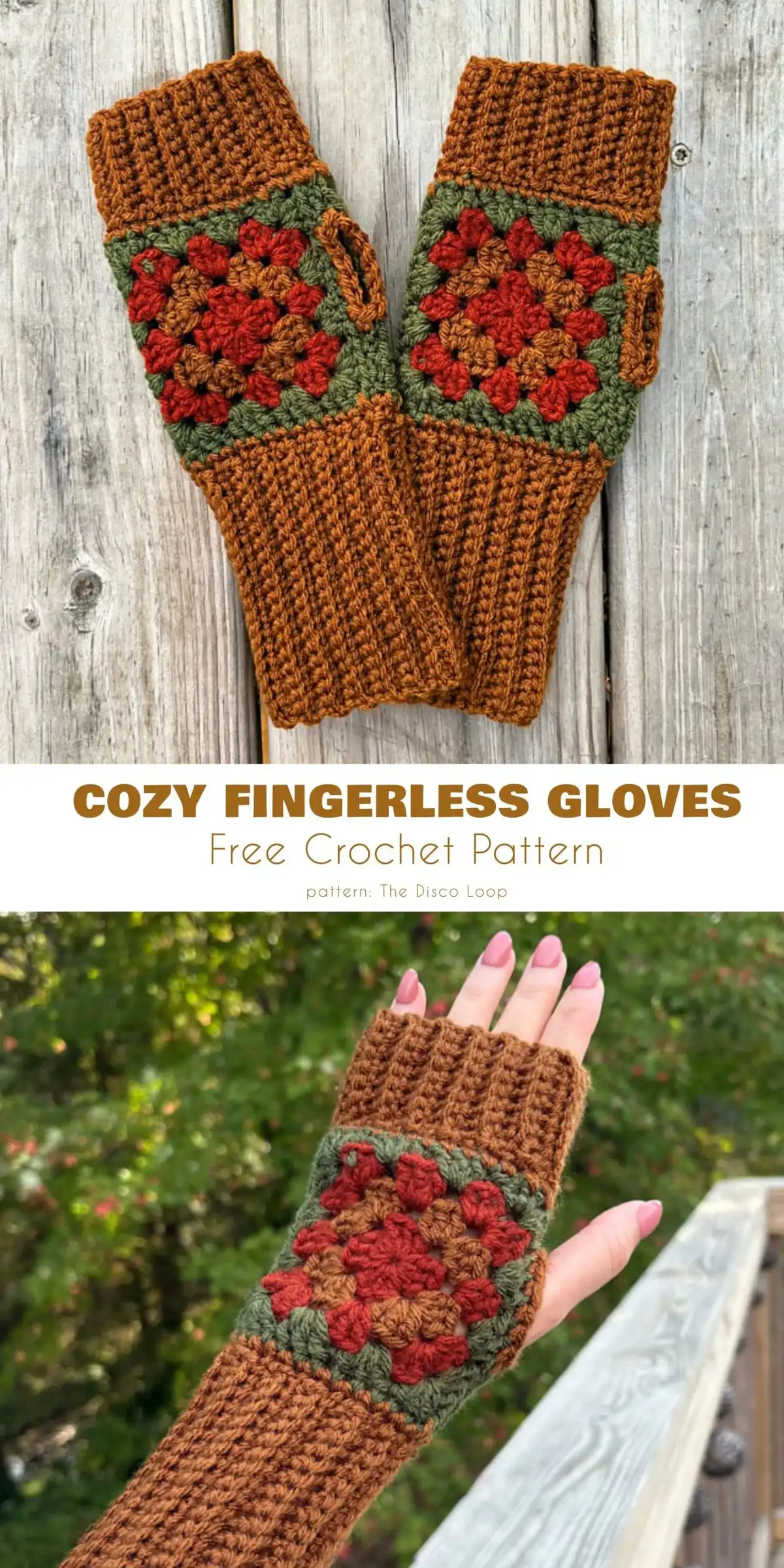 Dragon Scale Fingerless Gloves featuring a 3D crocodile stitch pattern in vibrant colors.
