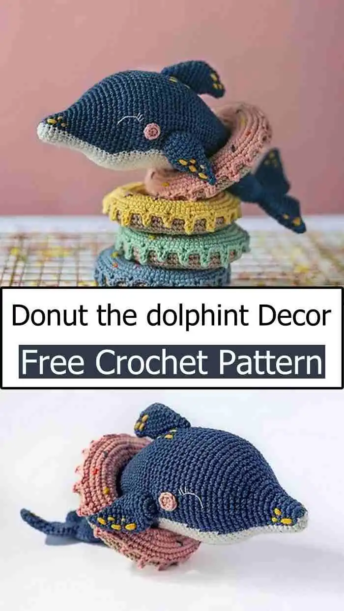 Perfect Crochet Donut Patterns to Make Any Birthday Special 8 Adorable crochet doughnut buddy butterfly projects in various bright colors, with donut bodies and delicate wings.