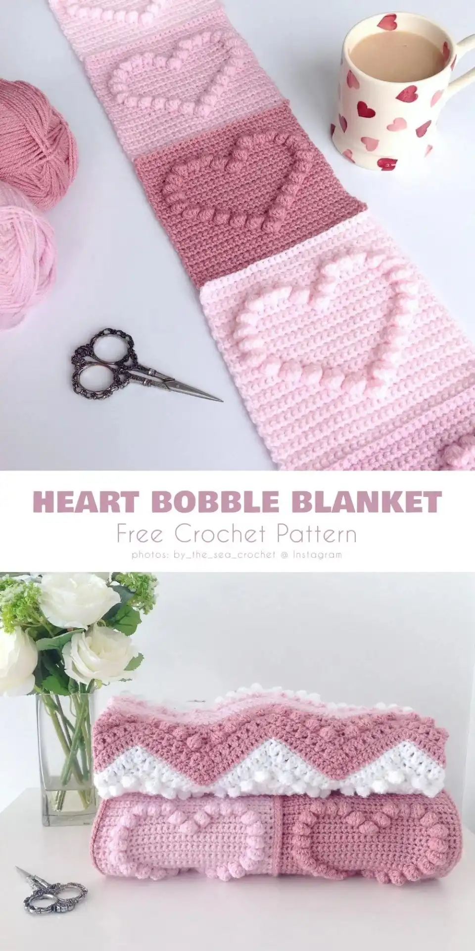Textured throw featuring prominent puff heart stitches in a warm, inviting hue, perfect for cozy comfort.