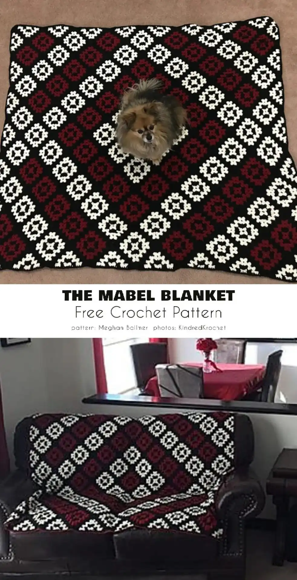 An Op Art Illusion Blanket creating a mesmerizing 3D visual effect with clever use of contrasting colors and repeating geometric forms.