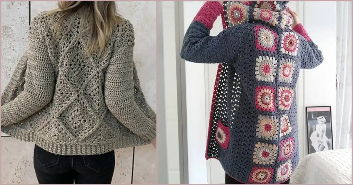 Summer Cardigan Ideas 1 Collection of various lightweight crochet summer cardigan ideas displayed on models and flat lays.