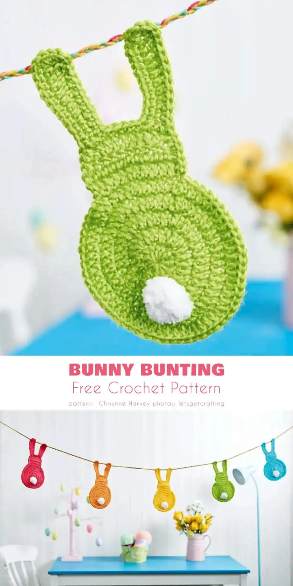 Close-up of a pastel green crochet Easter egg cozy on a decorated egg, illustrating a beginner-friendly project from The 3 Easiest Easter Projects for Newbies Free Crochet Patterns.