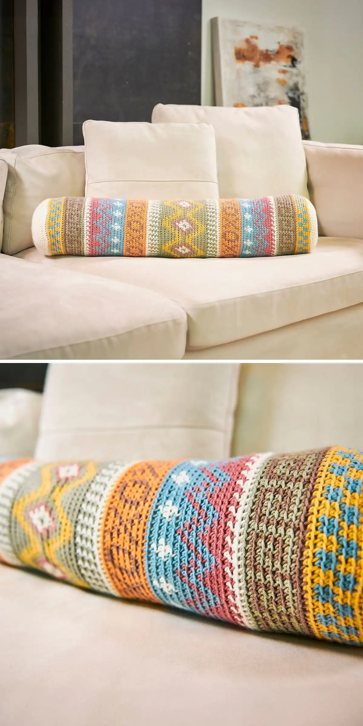 Adorable Tooth Fairy Pillow Free Crochet Pattern, a small pillow with a tooth pocket for lost teeth and money.