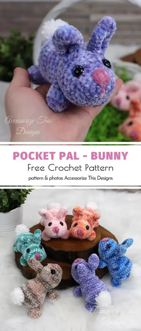 A tiny, cute 'Itty bitty Valentine Kitty' amigurumi, a quick crochet project for beginners to make for Valentine's Day.